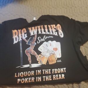 Big Willie's Saloon Graphic T-Shirt